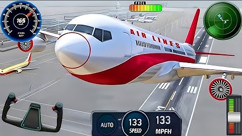Flight City Pilot Airplane Simulator - Plane Boeing Emergency Landing - Android Gameplay