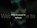 ap apna web browser ko refresh kasa kar sakta ha.