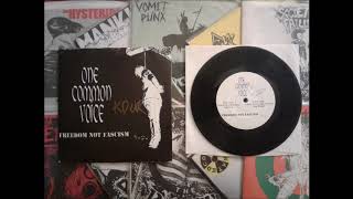 One Common Voice - Freedom Not Fascism
