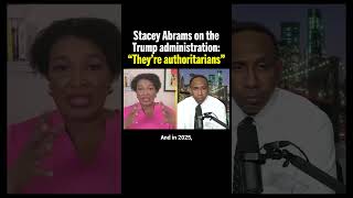 Stacey Abrams on this year's midterm election: This is about patriots vs authoritarianism.