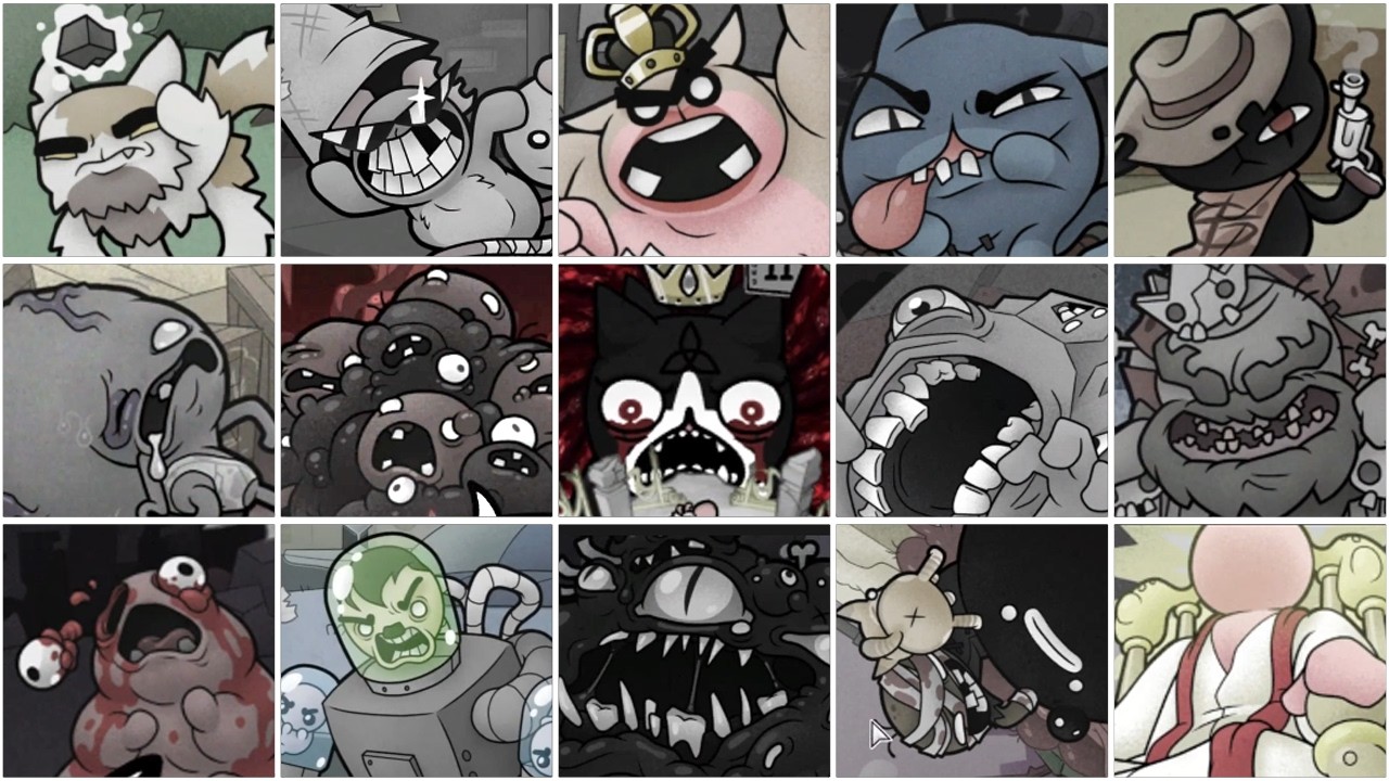 Mewgenics ALL BOSSES