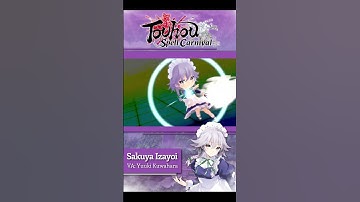 Touhou Spell Carnival | Character Introduction - Sakuya Izayoi | PS4, PS5, Nintendo Switch™