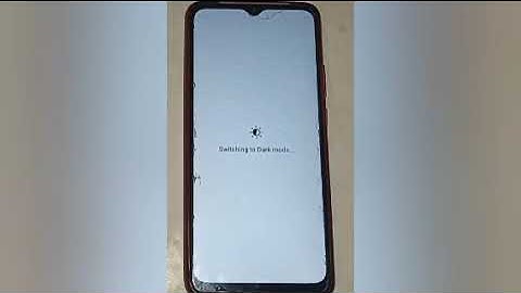 How to enable dark mode in oppo f17, enable dark mode setting