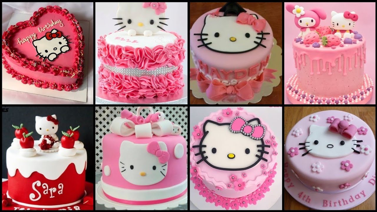 Pretty Hello Kitty Cakes Design ideas 2023 || Best Birthday Cake for Girls Decoration ideas