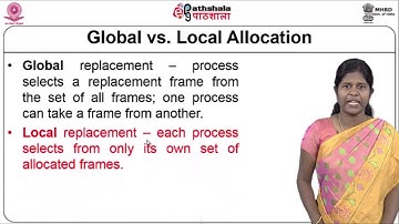 frame allocation thrashing