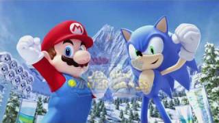 Mario and Sonic at the Winter Olympic Games Gamescom 09 Trailer