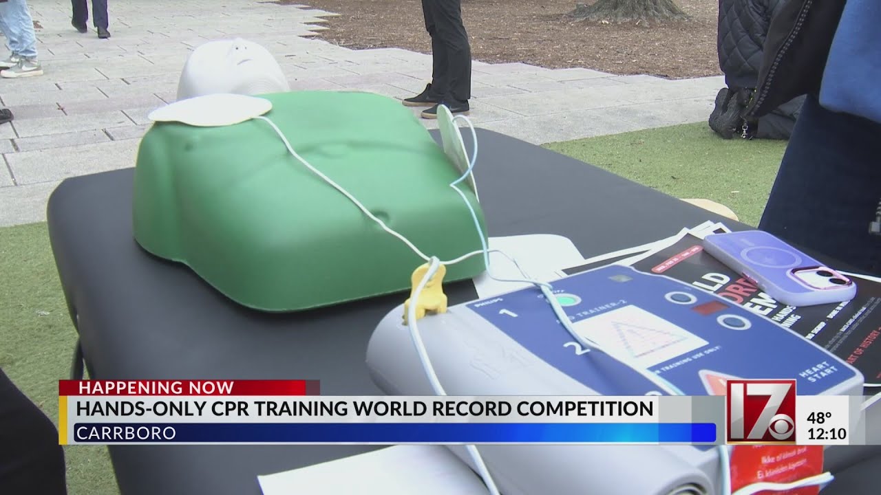 Duke Health working to break CPR training world record