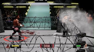 AEW: Fight Forever Swerve Strickland vs Hangman Adam Page {Ps5Gameplay}