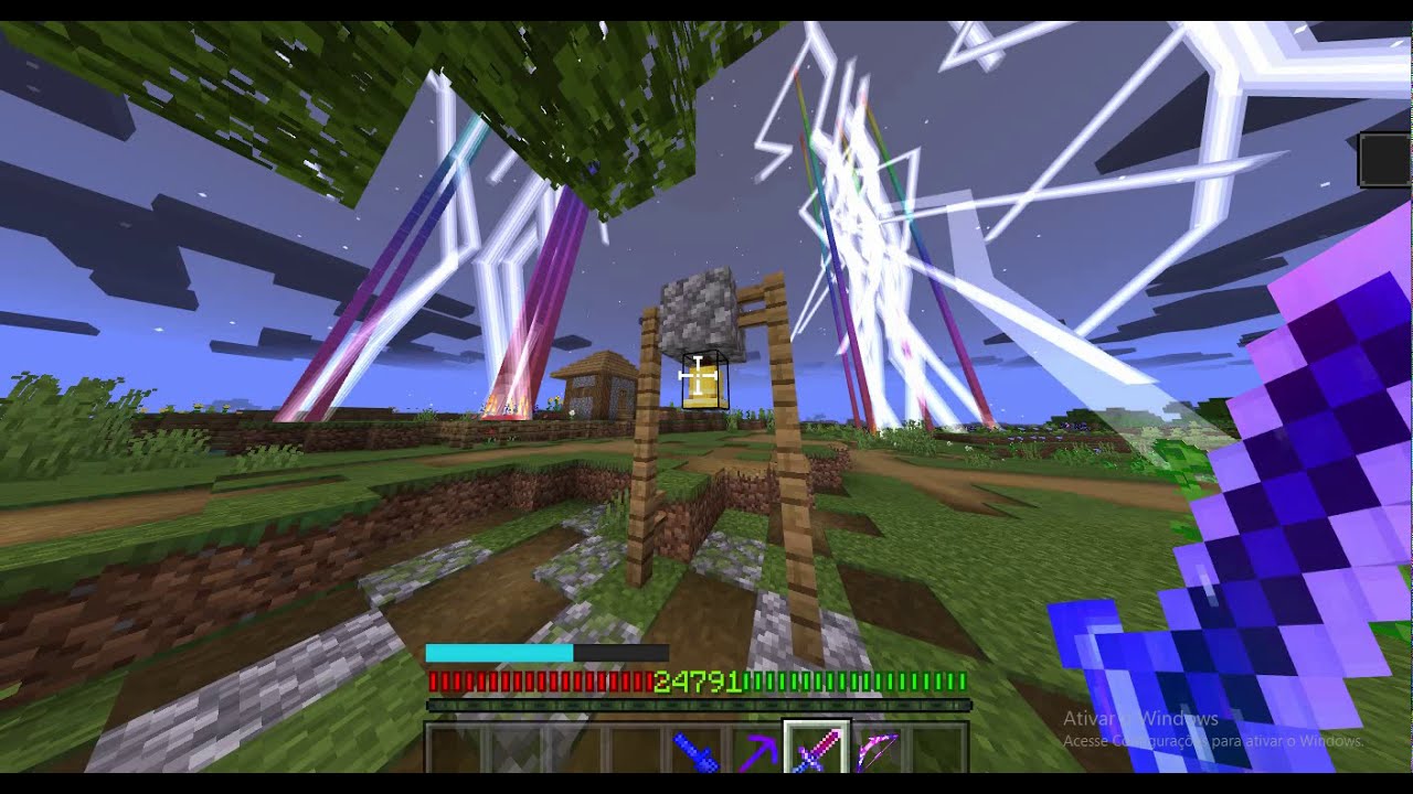 Chaos Weapons! Minecraft Addon. - YouTube