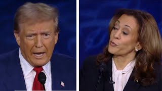 Trump vs Harris presidential debate highlights and funny moments