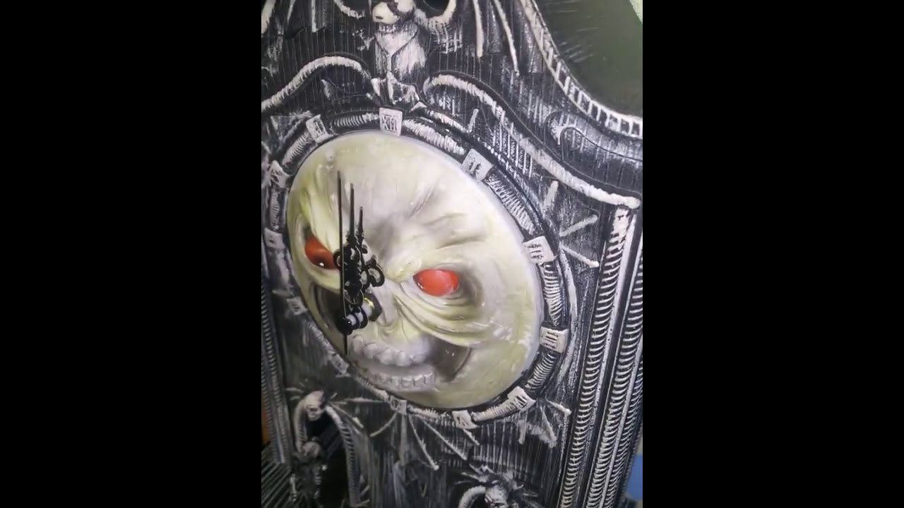 Tekky Toys Animated "Clock Of Doom" & Haunted Clock