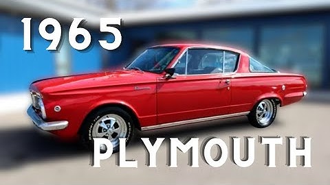 Restoring a Legend: 1965 Plymouth Barracuda Revival Journey