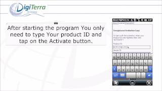 DigiTerra Explorer Quickstart - Activate the software Net Worth