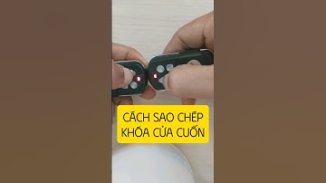cách sao chép copy chìa khóa, điều khiển cửa cuốn CH bằng chìa khóa đa năng F9