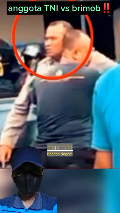 anggota TNI vs brimob #tni #brimob #shorts