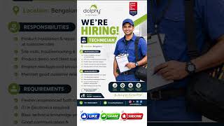 Technician Hiring....#electrical #technician #jobs #eee #dolphy #shorts #viral #trending #iti #fresh