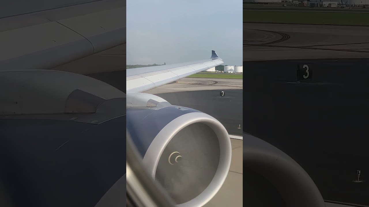 Delta Airbus A330-900neo FULL TAKEOFF POWER 