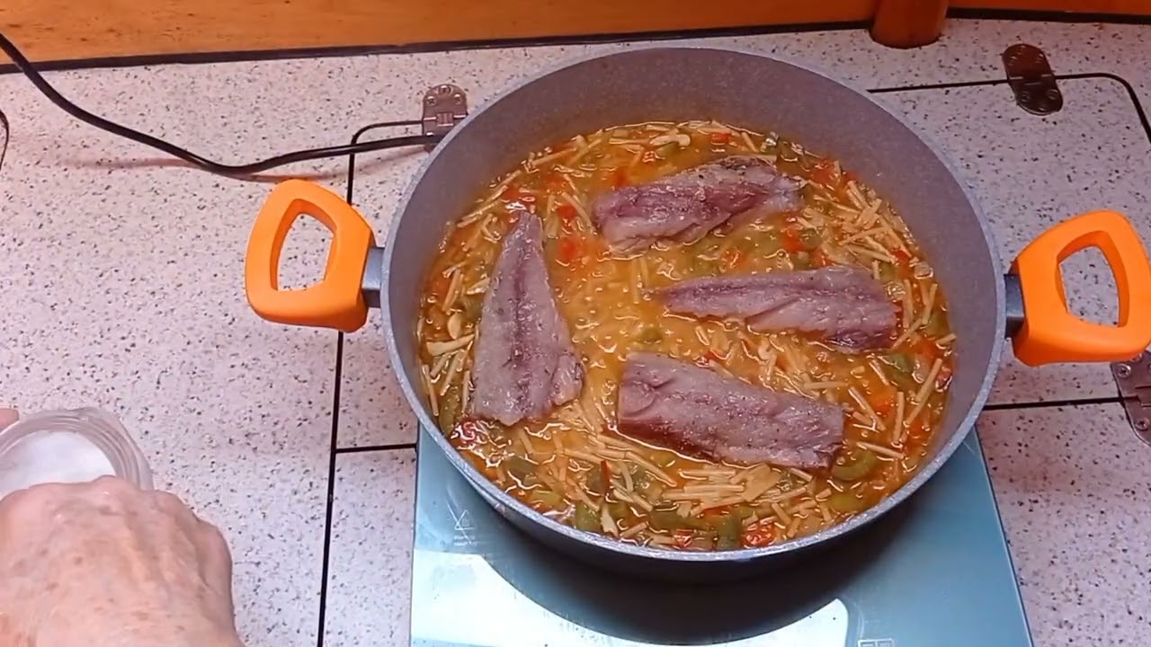 FIDEOS CON CABALLA!!! El mejor guiso marinero, fácil, rico y barato!!!