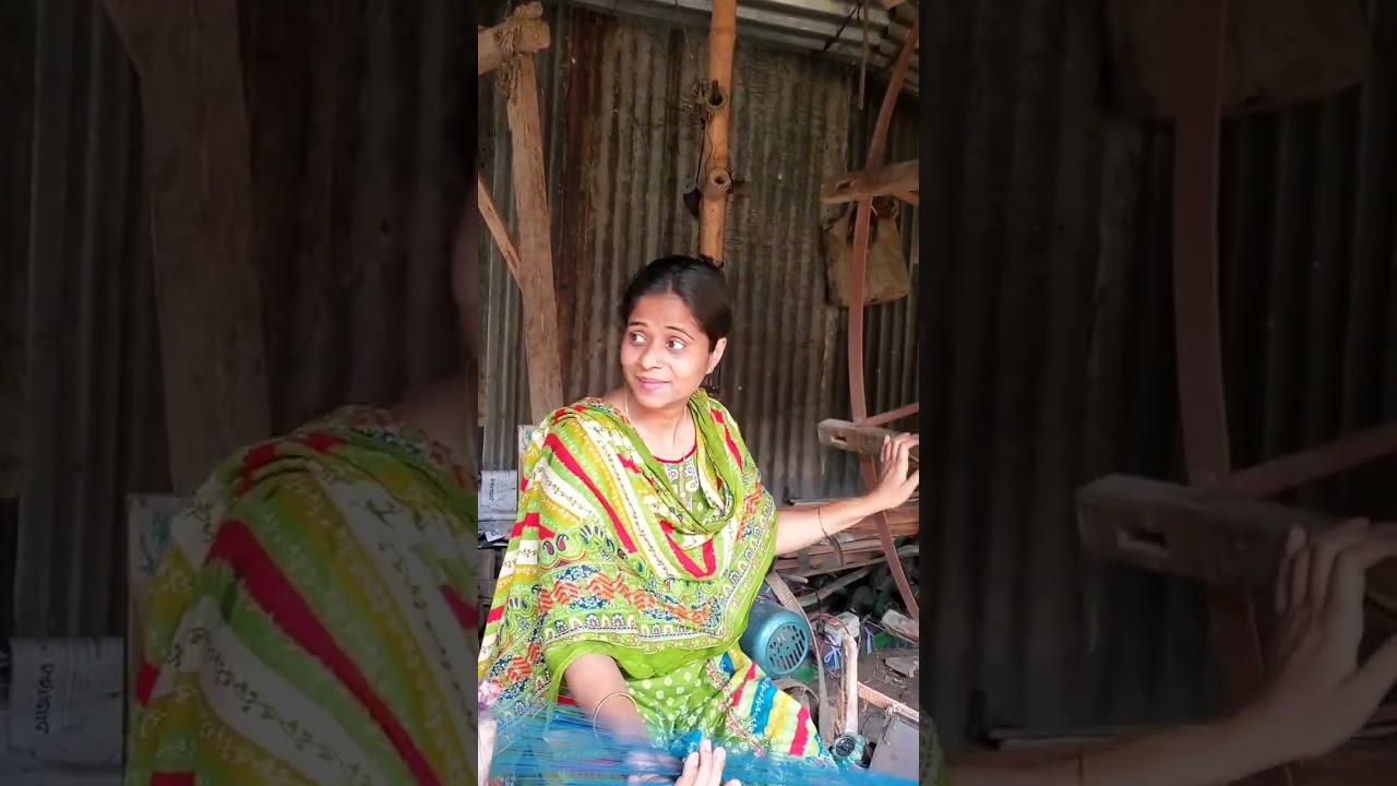 একটা লুঙ্গি বানাতে কি কি কাজ করতে হয় 