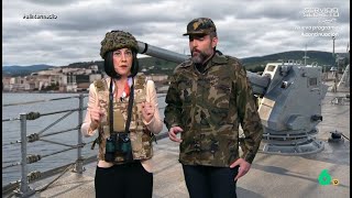 'Margarita Robles' quiere al emérito y Bárbara Rey en el Día de las Fuerzas Armadas - El Intermedio