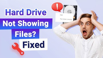 Hard Drive Not Showing Files Though They Still Exist - Fixed!!