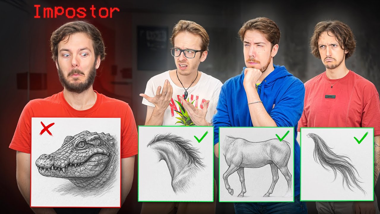 Chi disegna a caso? Impostor Artist, il gioco dove l’arte è un bluff!