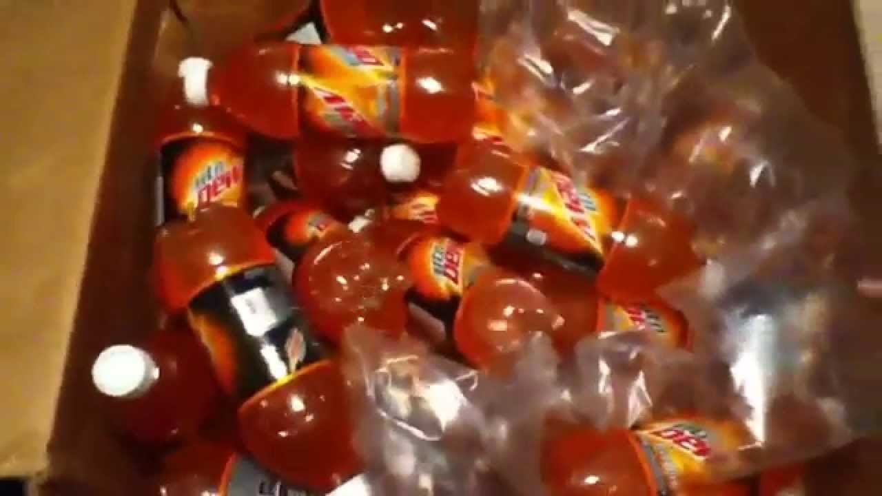 Received a box of LiveWire from Motive and MtnDew!