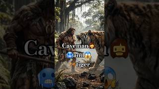 headlights- caveman🧔‍♀️ and tiger🐅 #shorts #viral #songs #story #adimanav #jungle #tiger #ai