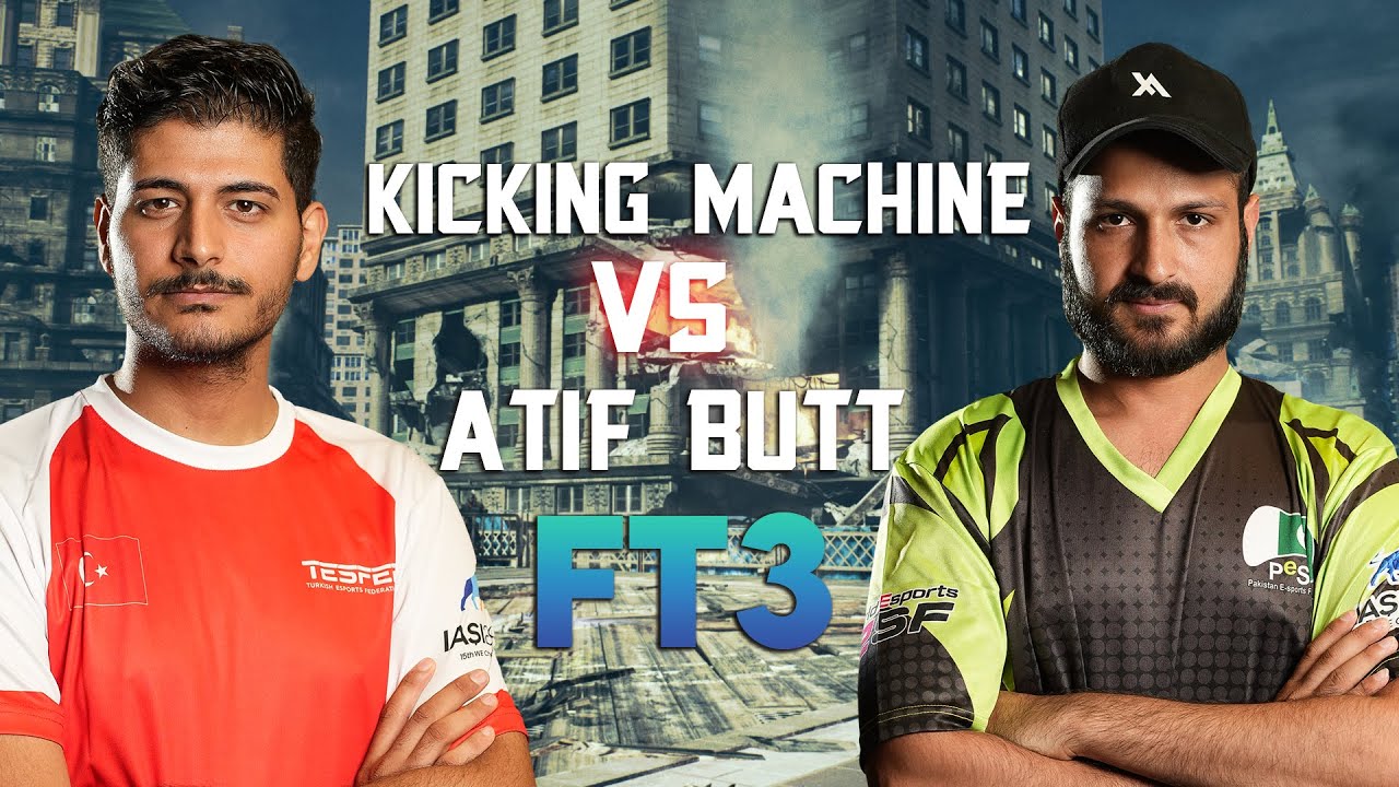 IW | Kicking Machine vs World Champion Atif Butt steve FT3 - YouTube