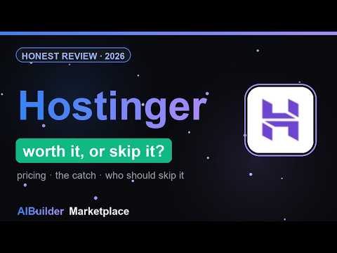 Hostinger review video