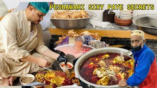 Amazing Beef Trotters Stew For Breakfast - Peshawari Siri Paye Recipe - Best Peshawari Desi Nashta