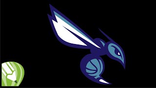 Corel Draw Tutorial - Charlotte Hornets Logo