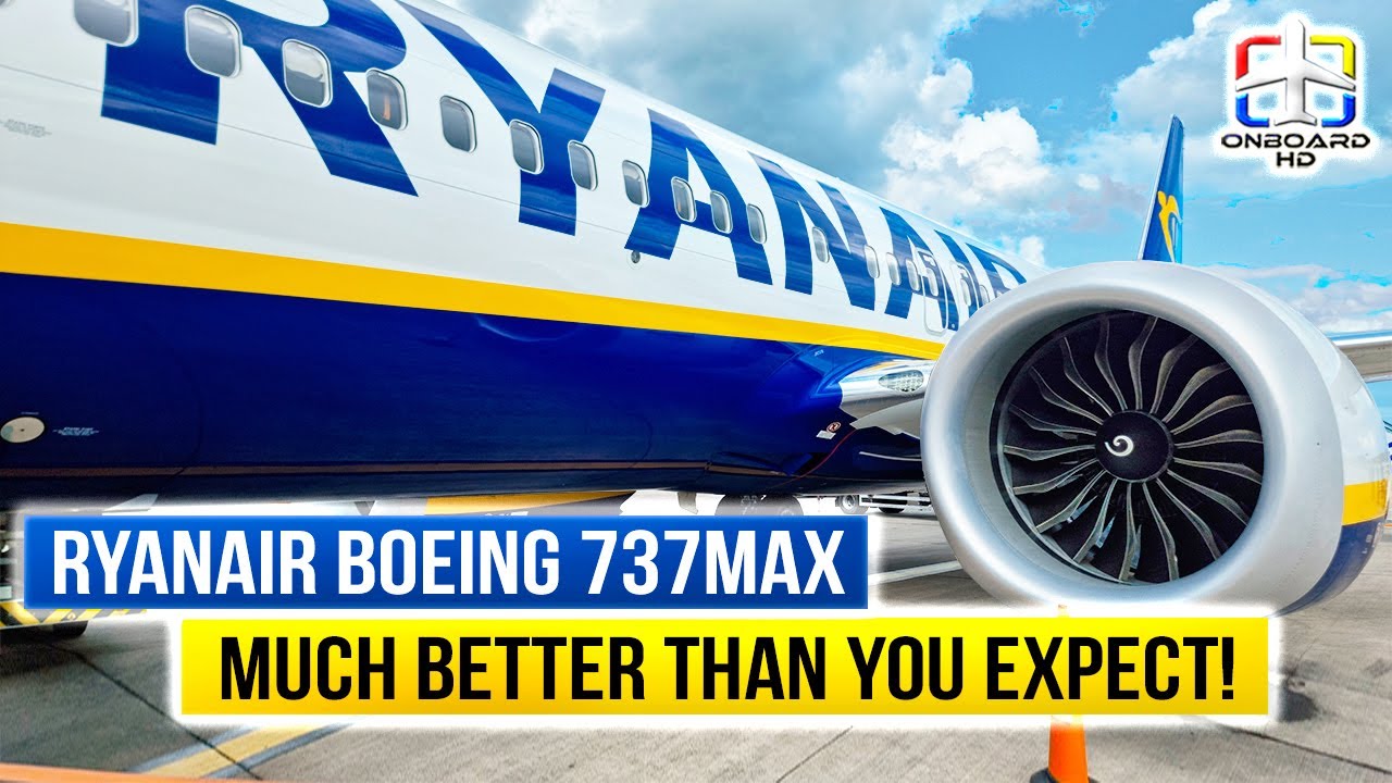 TRIP REPORT | Perfect Flight on the Boeing 737 MAX | RYANAIR 737 MAX | Manchester to Bratislava