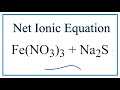 Net Ionic Equations and Charge Balance
