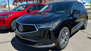 2024 Acura RDX Technology Package - Majestic Black Pearl - Walkaround