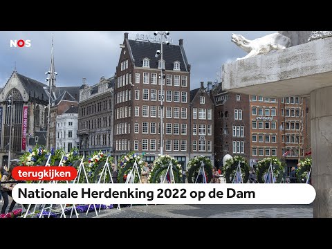TERUGKIJKEN: De Nationale Herdenking in Amsterdam