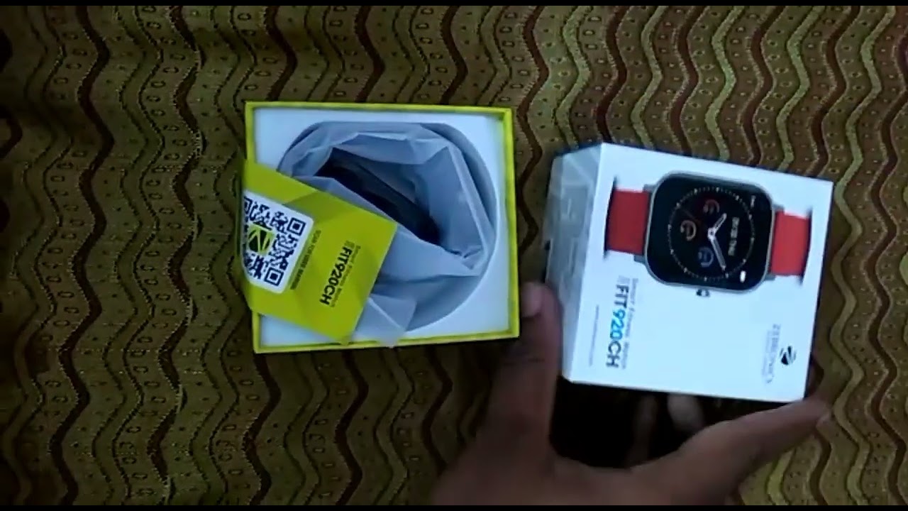 ZEBRONICS FIT920CH Smart Watch I Got Watch From Amazon Deal  999rs Original  Price M.R.P.: ₹4,499.00