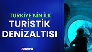 Türkiyenin Ilk Turistik Denizaltısı Nemo Bu Yıl 18 Bin Ziyaretçiye Ulaşmayı Hedefliyor