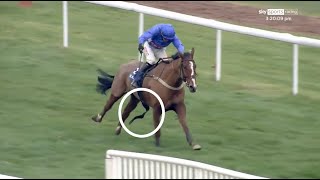 WOW! Secret Reprieve defies broken girth for Welsh National glory 🏆 screenshot 2
