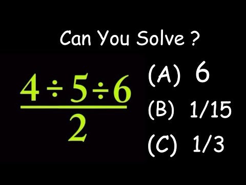 The Maths pitfall That Got people confused | Can You Solve ? - YouTube