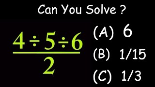 The Maths pitfall That Got people confused | Can You Solve ?