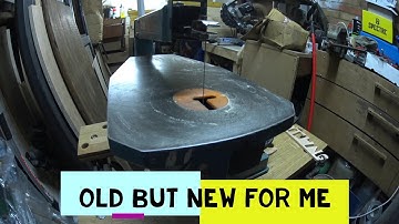 Clarke Scroll saw 16" / Tidy up /set up / second hand