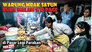 WARUNG TENGAH MALAM DI PARAKAN DISERBU PEKERJA PASAR SAMPAI ANAK-ANAK || MAKNA MAKAN
