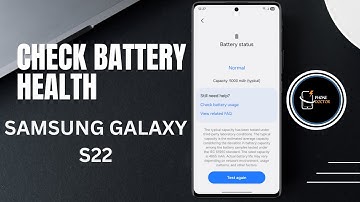 How to Check Battery Health on Samsung Galaxy S22 | Easy Battery Condition Test!