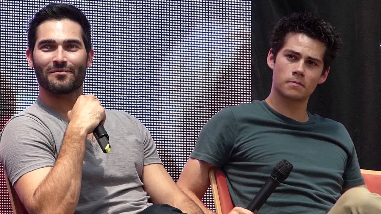 Alpha Con 2014.Tyler Hoechlin and Dylan O'brien panel. Part 12