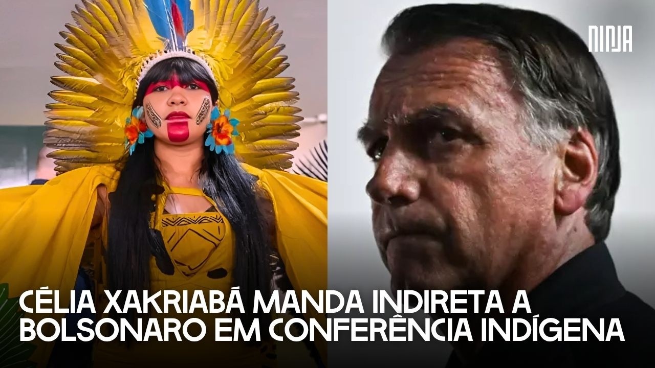 🔥Célia Xakriabá lança indireta a Bolsonaro: 'Única tornozeleira que temos é de pena e miçanga'🔥