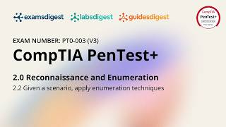 CompTIA PenTest+ PT0-003 (V3) Certification Exam Full Course Vol. 2.2