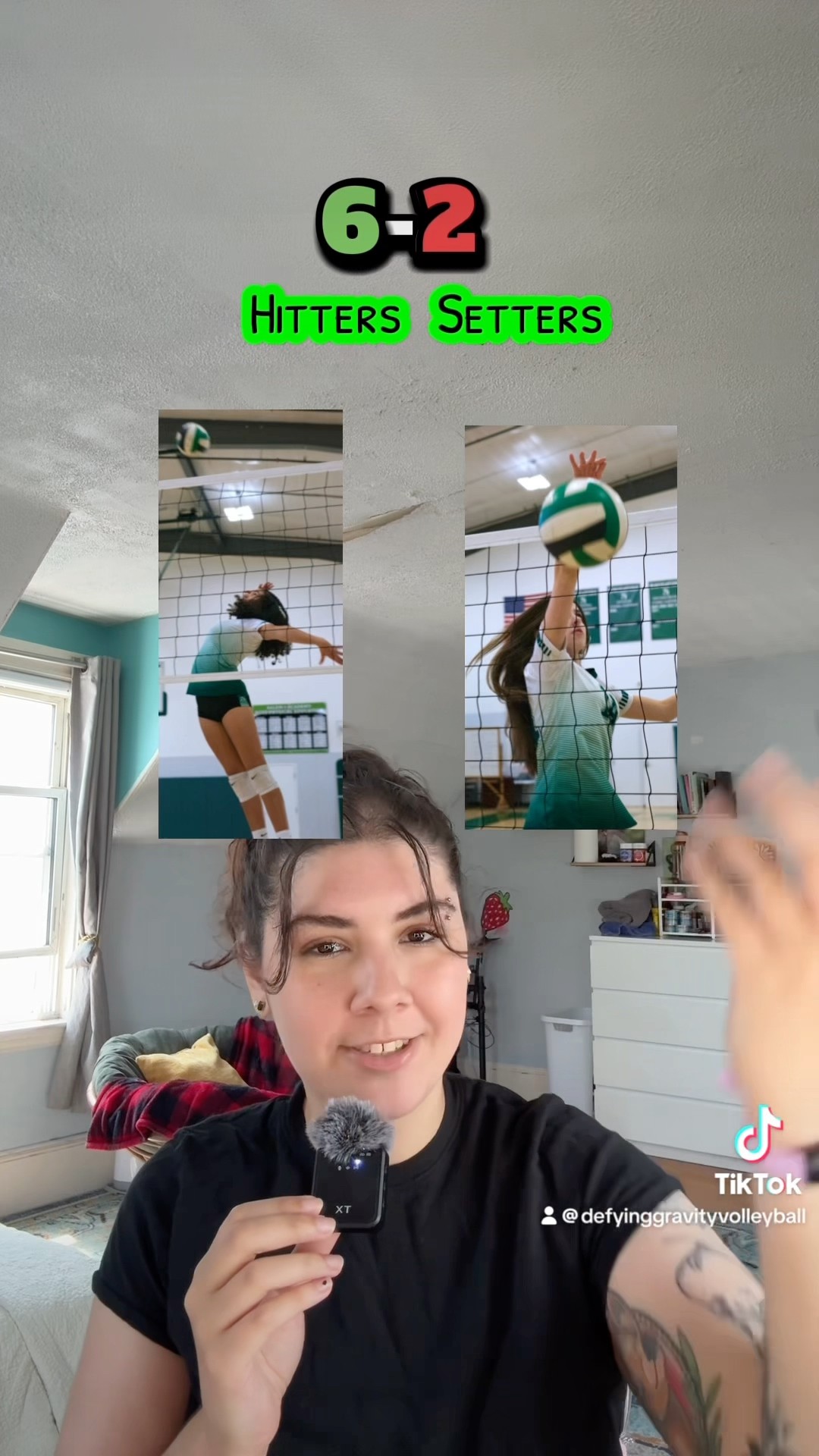 The #volleyball 6-2 rotation: #definition + #pros and #cons