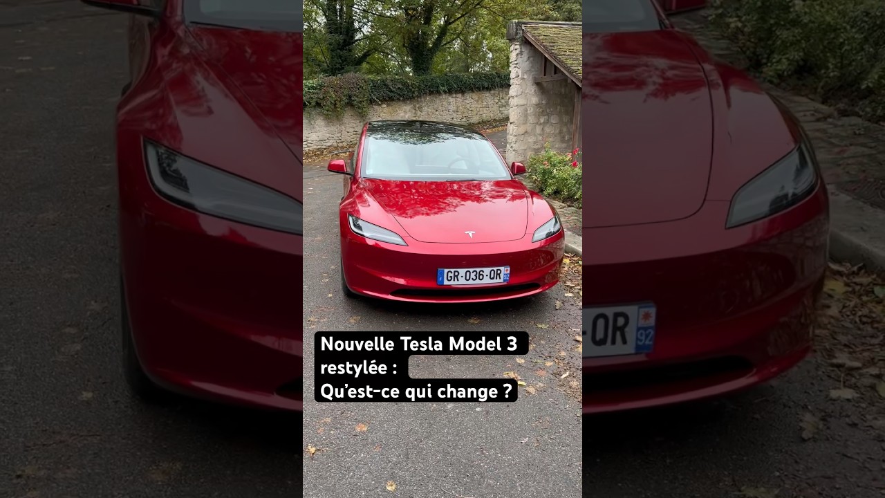 Nouvelle Tesla Model 3 : l'astuce qui sauve des vies ! 