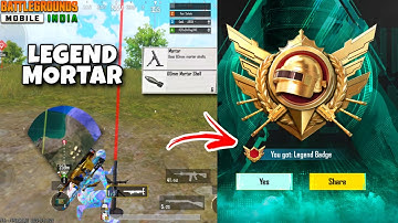 WE USED NEW MORTAR IN ULTIMATE ROYALE 🔥 LEGEND RANK PUSH TIPS AND TRICKS✅